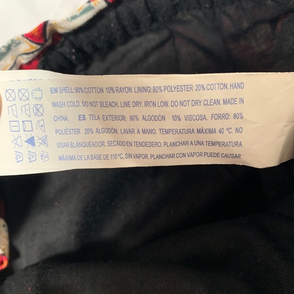 Multicolor Drawstring Cotton Shorts - Picture 4 of 4